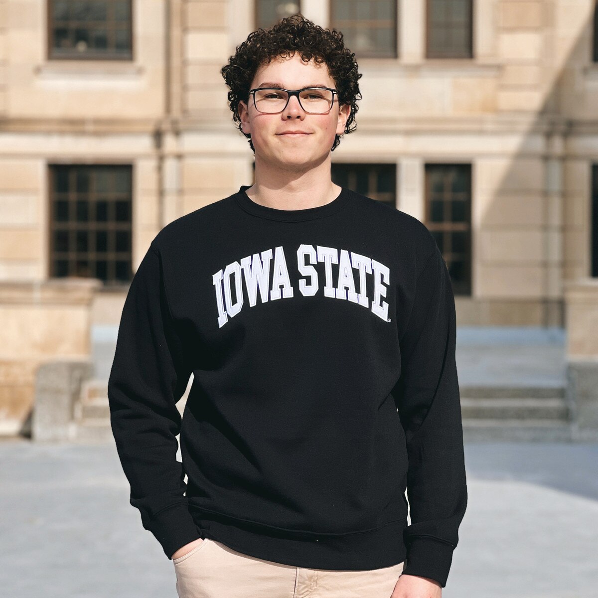 ZooZatz Iowa State Black Crewneck